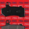 Lyndall brakes black brake pads for motorcycles