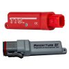 A red and gray battery with the words " tts mastertune bt ".